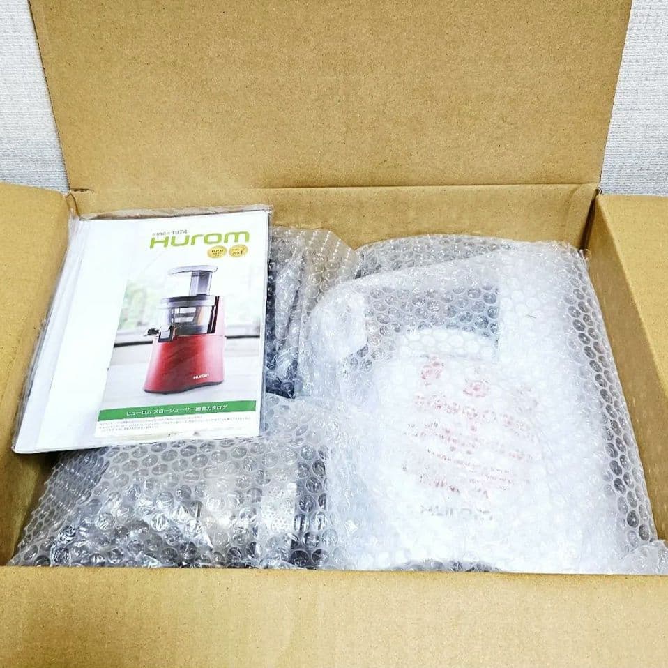 美品 HUROM スロージューサー H-AA-RBA17 ヒューロム 離乳食