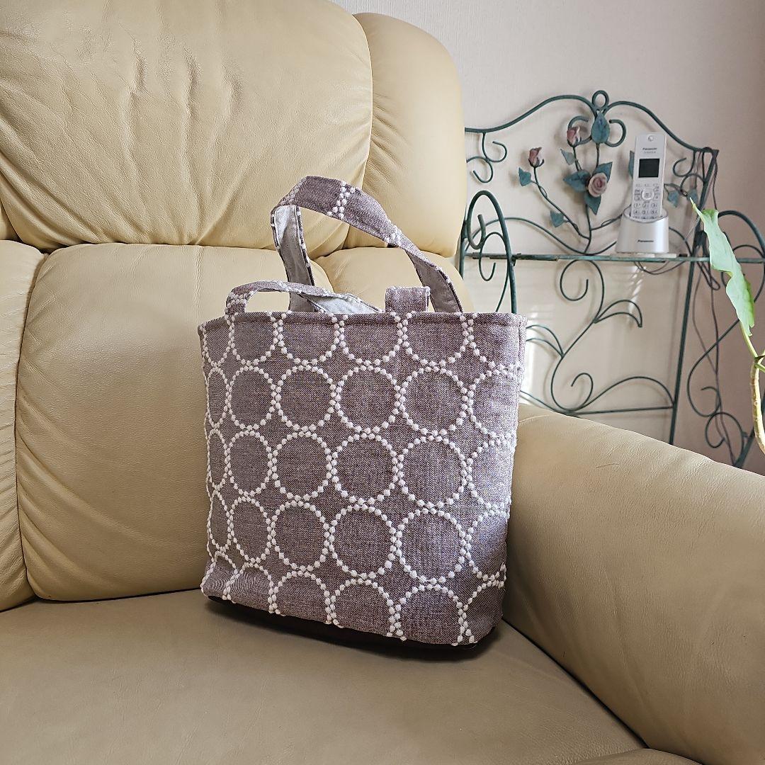 ミナペルホネンハンドメイドバケツトートバッグ