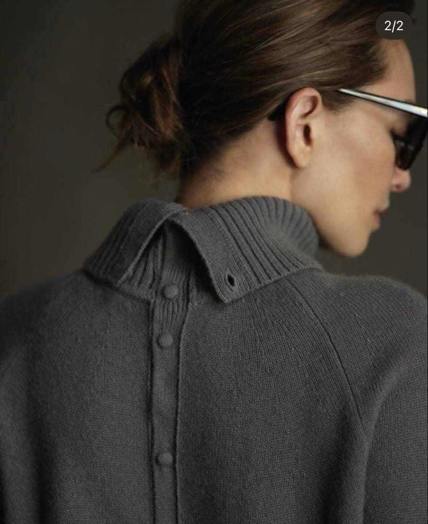 Theory Luxe カシミヤ100% 3wayタートルニット　カーディガン