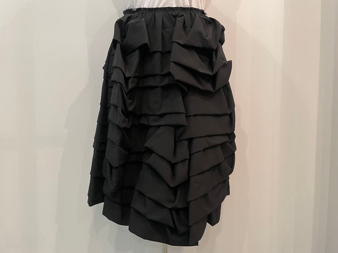 コムデギャルソン コムデギャルソン フリル付きスカート