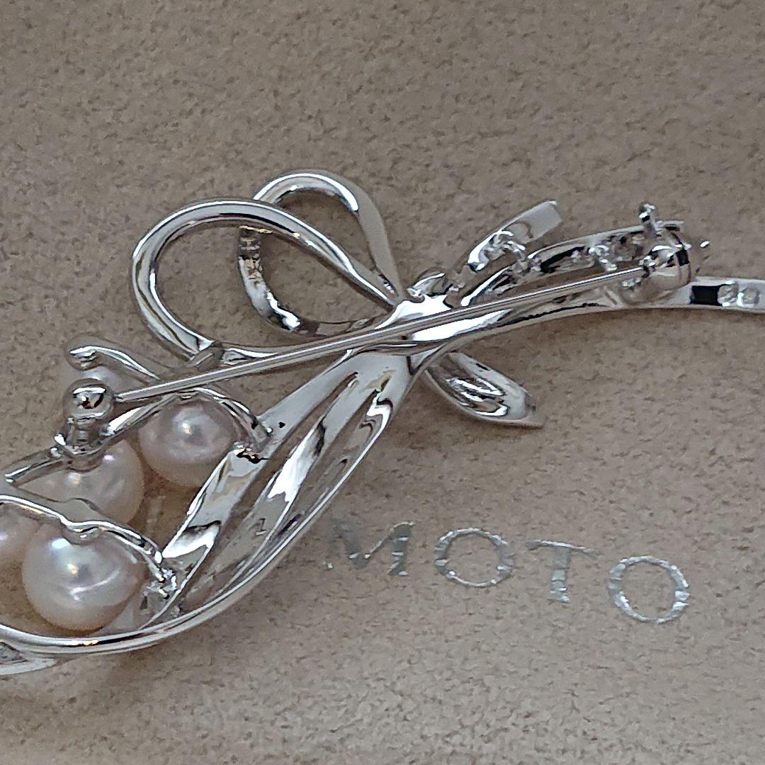 MIKIMOTO 花束 ブローチ