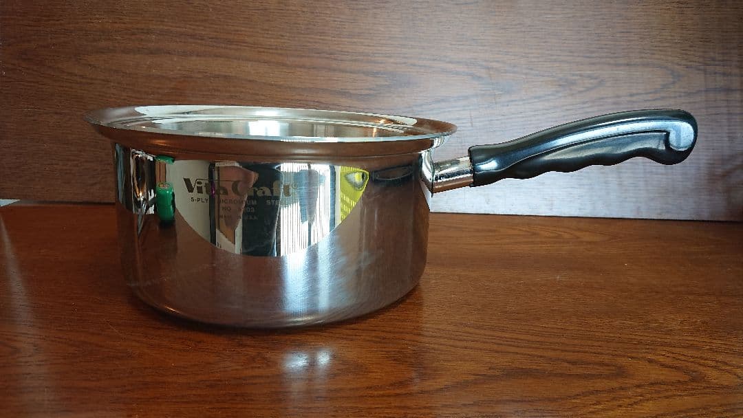Vita craft 手持ち鍋(蓋あり) No.5203