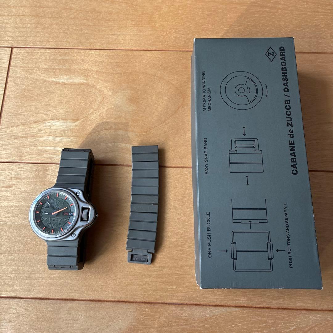 SEIKO x CABANE de ZUCCA ダッシュボード　カーキ