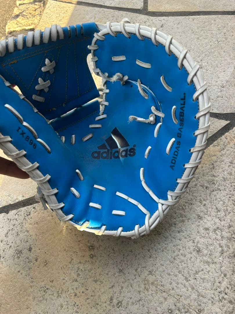 adidas 軟式グローブ X899 青