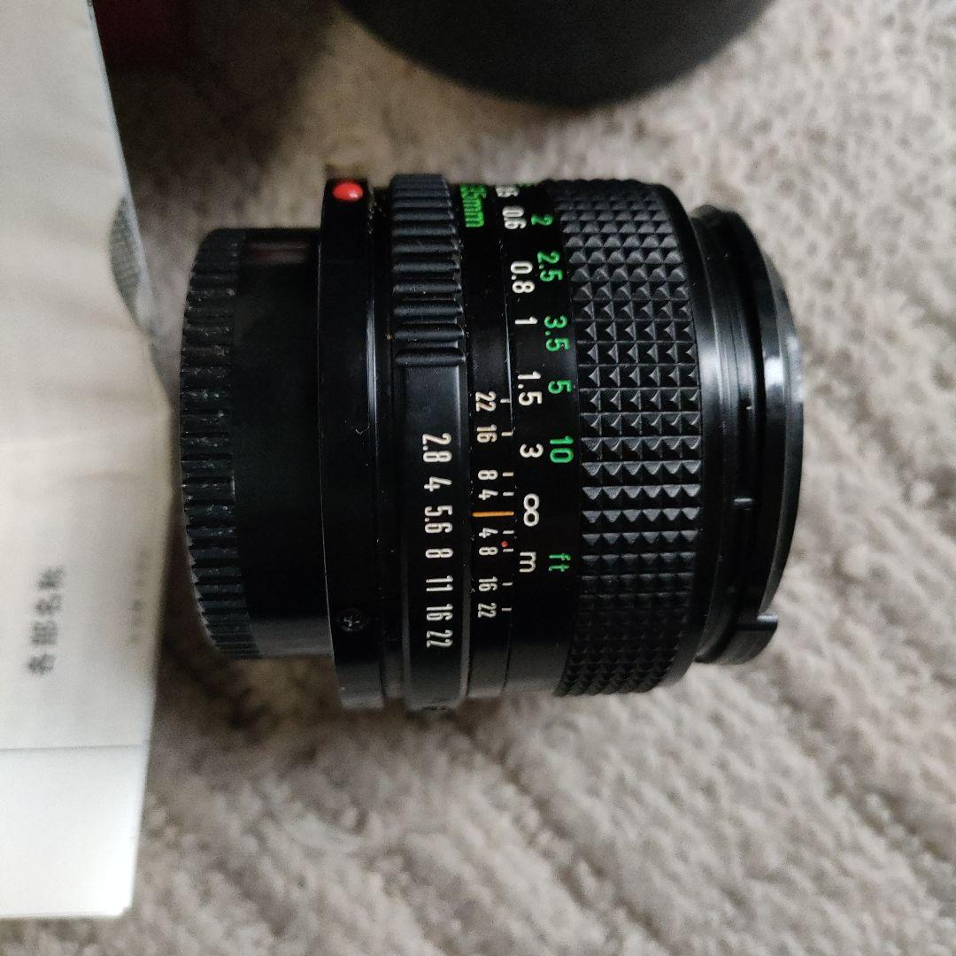 Canon FD 35mm f/2.8 レンズ