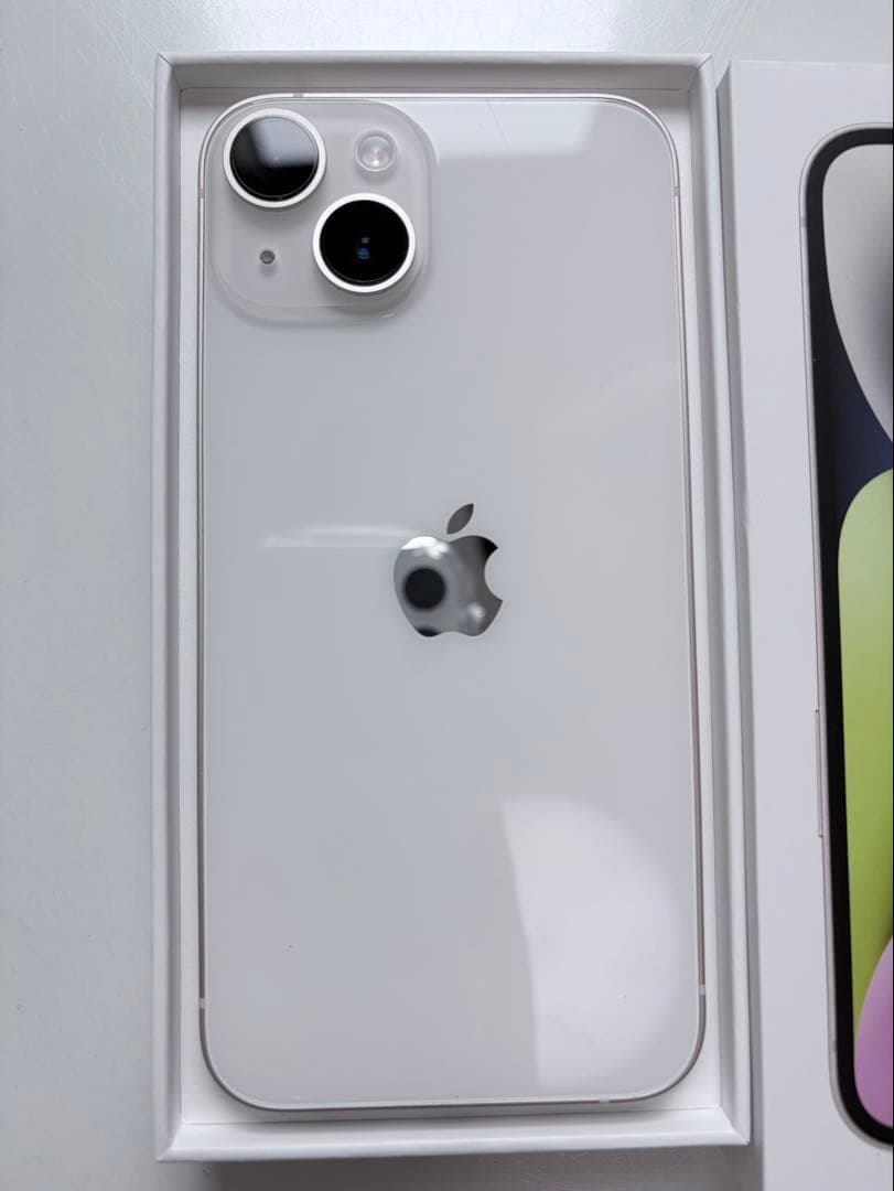 Apple iPhone14 本体 128gb スターライト 箱付き