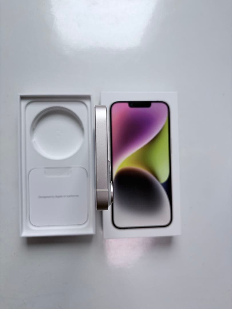 Apple iPhone14 本体 128gb スターライト 箱付き