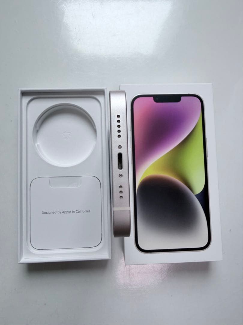 Apple iPhone14 本体 128gb スターライト 箱付き