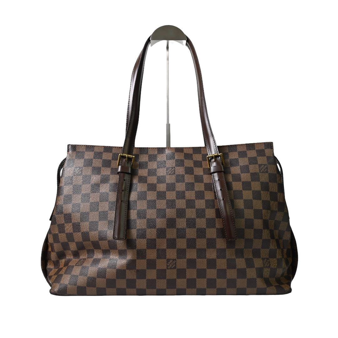 【美品】ルイヴィトン　ダミエ　チェルシー　トートバッグ　ショルダーバッグ　茶
