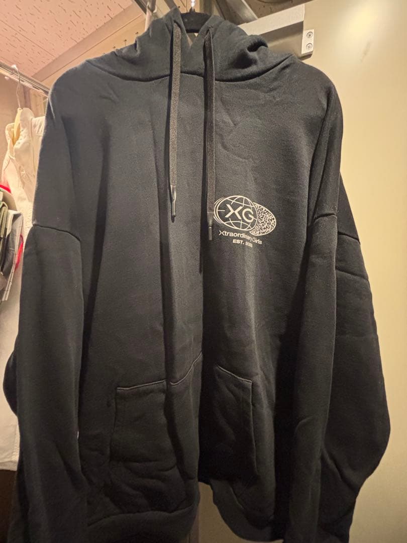 XG XGALX ブラック パーカー XL グッズ