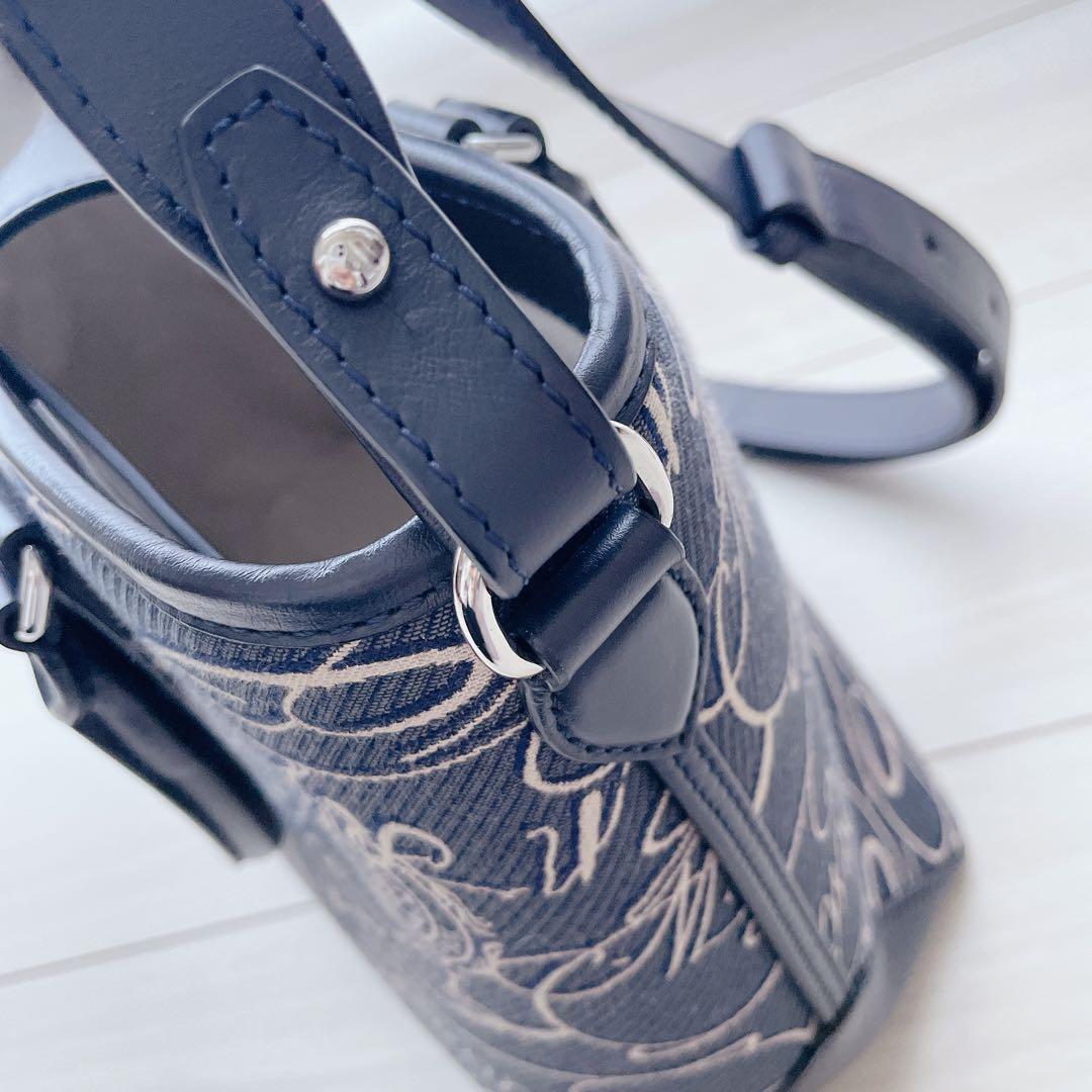 【ベルルッティ】メンズ トゥジュール スクリット アラベスク キャンバス