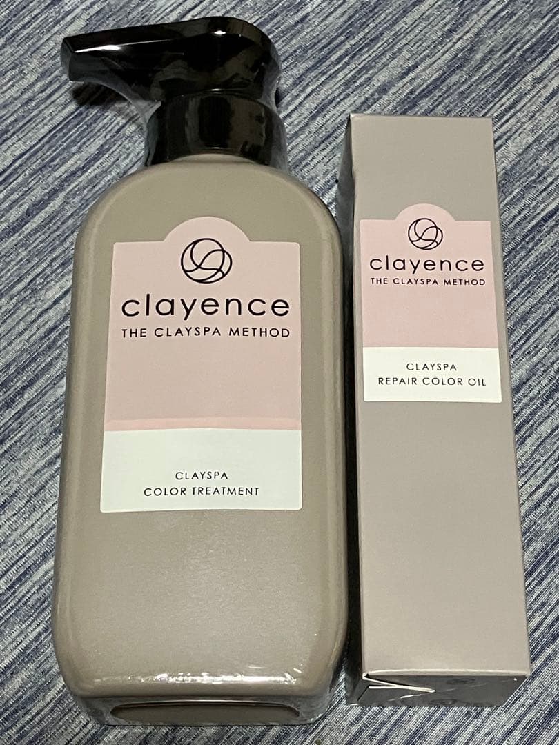 clayence クレイスパカラートリートメント、リペアカラーオイルおまけ付