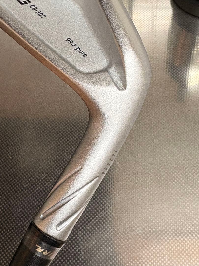 極美品 三浦技研 純鉄限定 CB-302 RAUNE i90S 7本セット