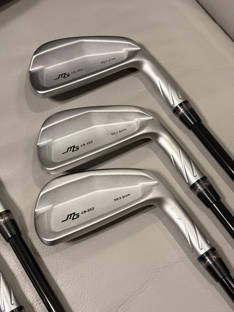 極美品 三浦技研 純鉄限定 CB-302 RAUNE i90S 7本セット