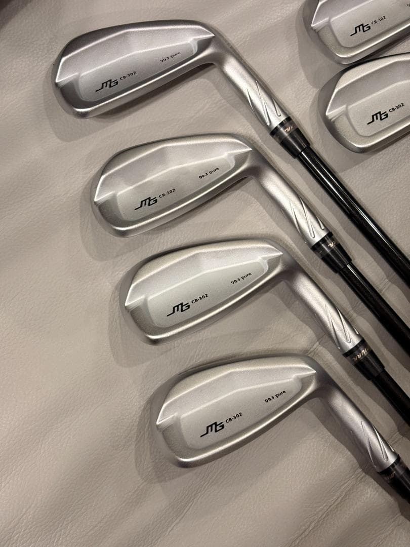 極美品 三浦技研 純鉄限定 CB-302 RAUNE i90S 7本セット