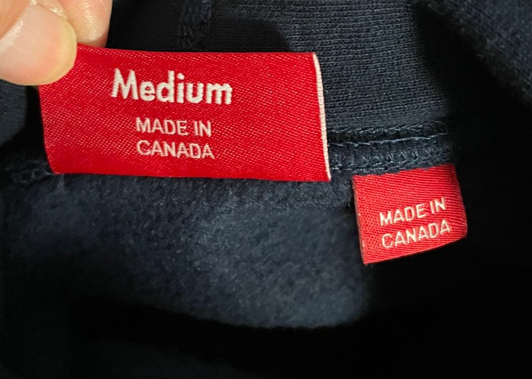 シュプリーム　ボックスロゴパーカーMレシート原本付きSupremeナイキ