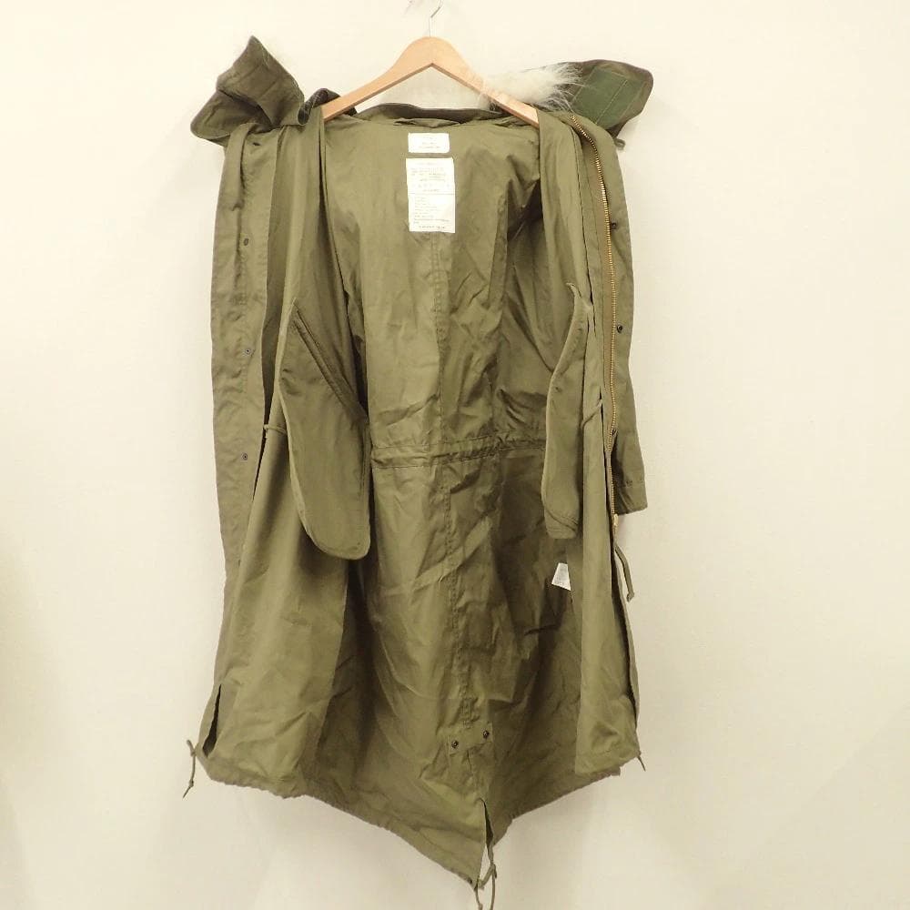 あ*ず様 hyke バーニーズニューヨーク 別注 ファー付 M-65 モッズコー