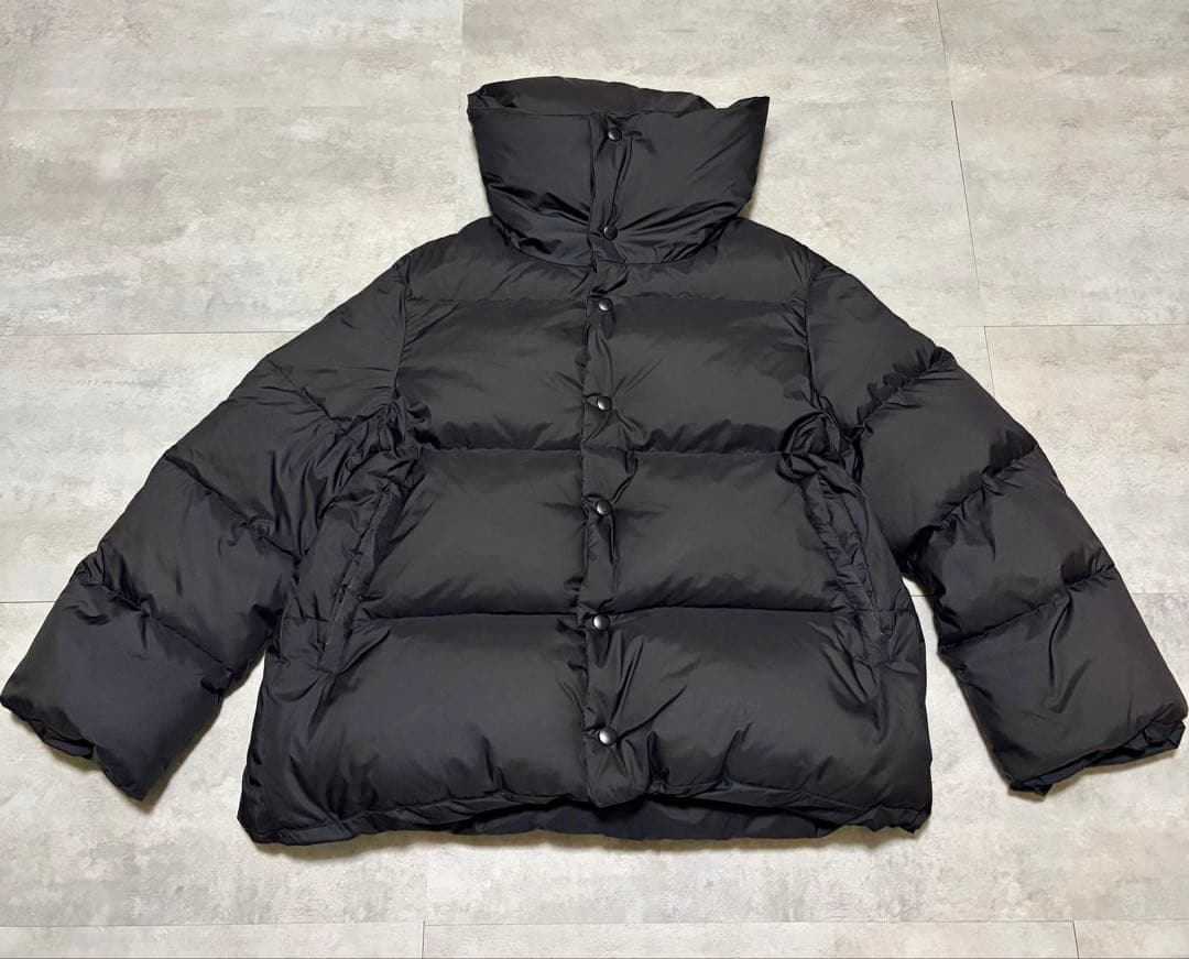 【サイズ44美品】neon sign ダウンジャケット　ブラック