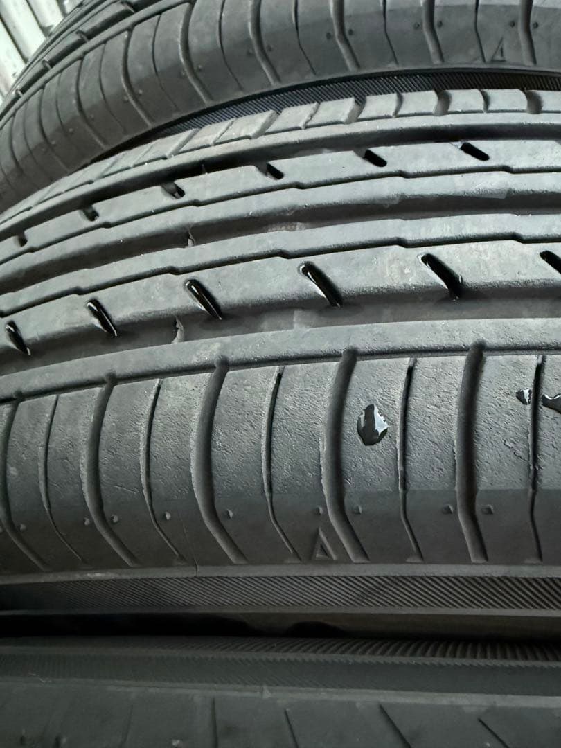 四代目ヨコハマサマータイヤ145／80R13 75Sホイールセット深溝