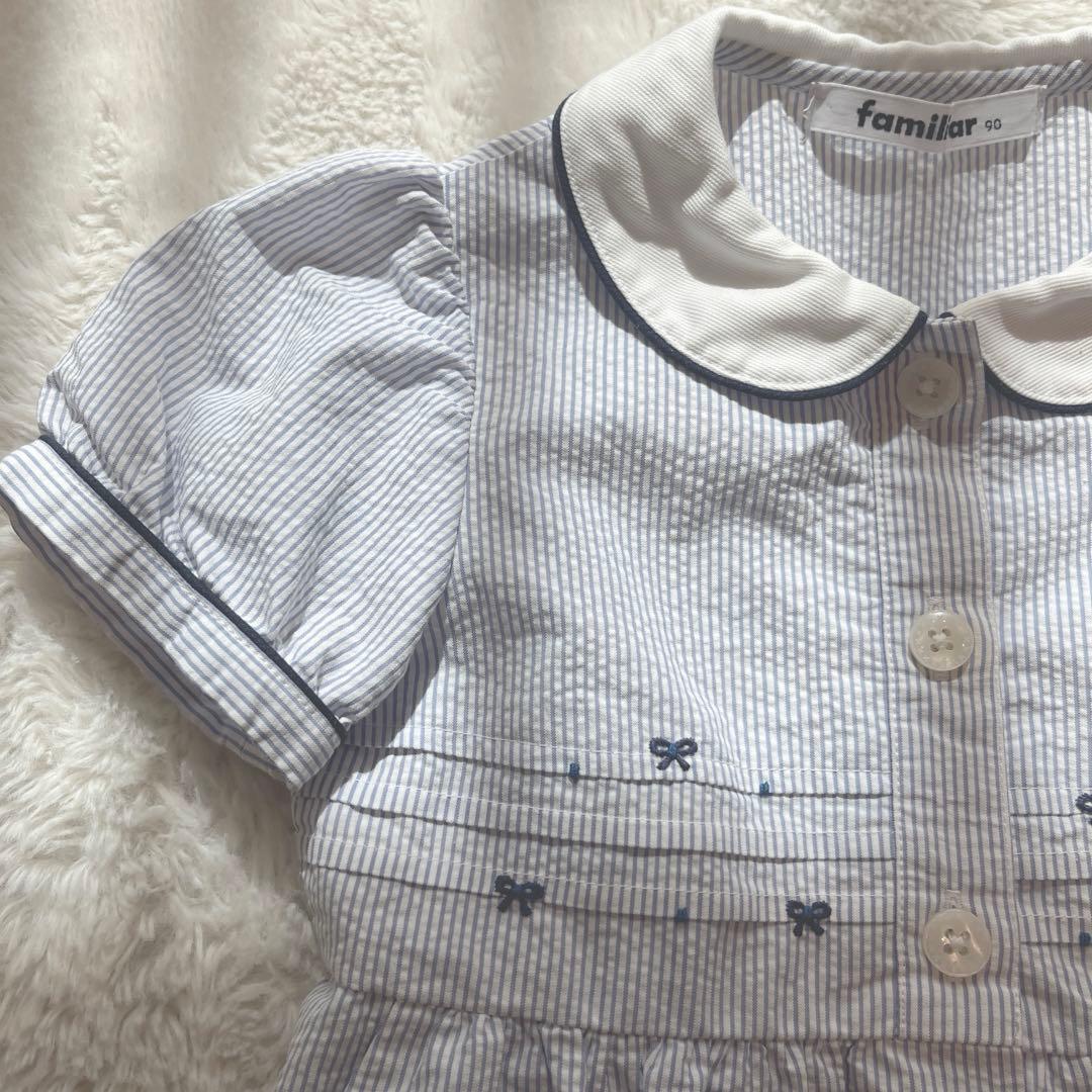 ファミリア　半袖ワンピース　春夏　お受験