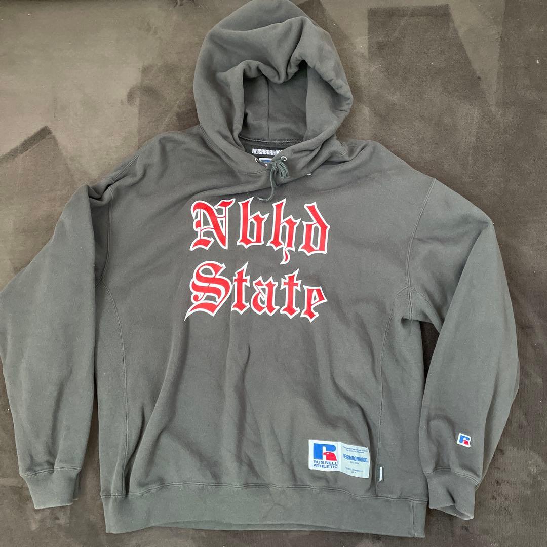 NEIGHBORHOOD グレー パーカー XL