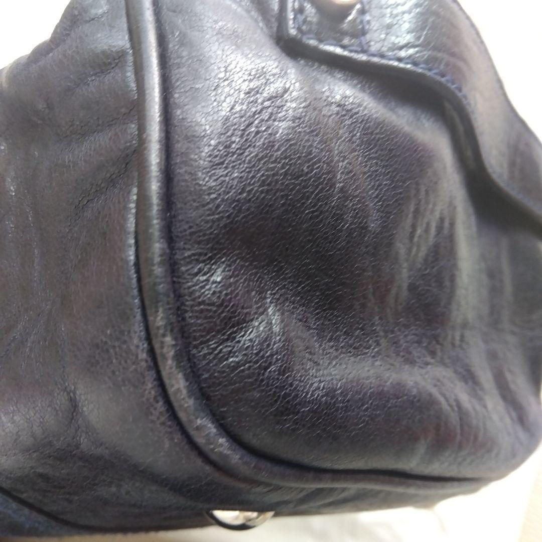 バレンシアガ　ホイッスル　ボストンバッグ　レザー　イタリア製