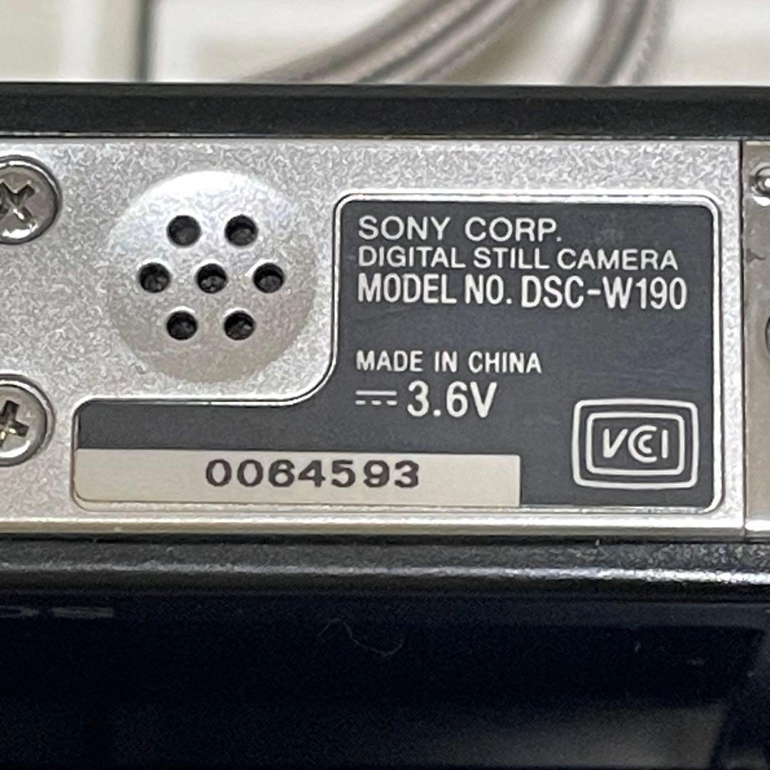 【動作品】SONY Cyber-shot DSC-W190 オマケ付き