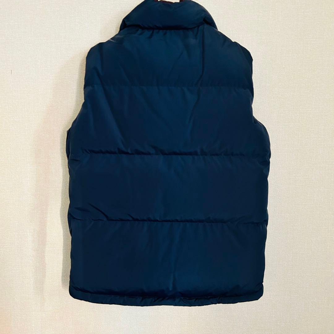 【未使用品】ToryBurch トリーバーチ　ダウン　ベスト　ネイビー　ボルドー