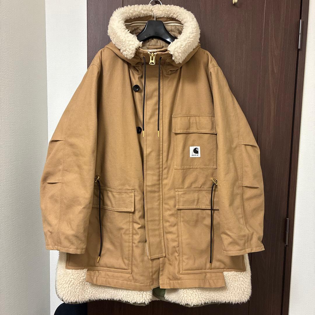 ジャケット・アウター Sacai Carhartt WIP Canvas Parka Siberian