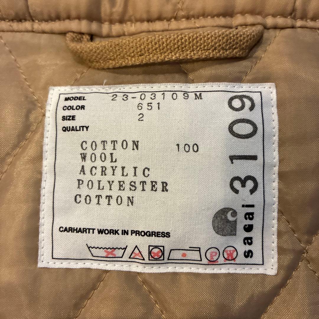 ジャケット・アウター Sacai Carhartt WIP Canvas Parka Siberian