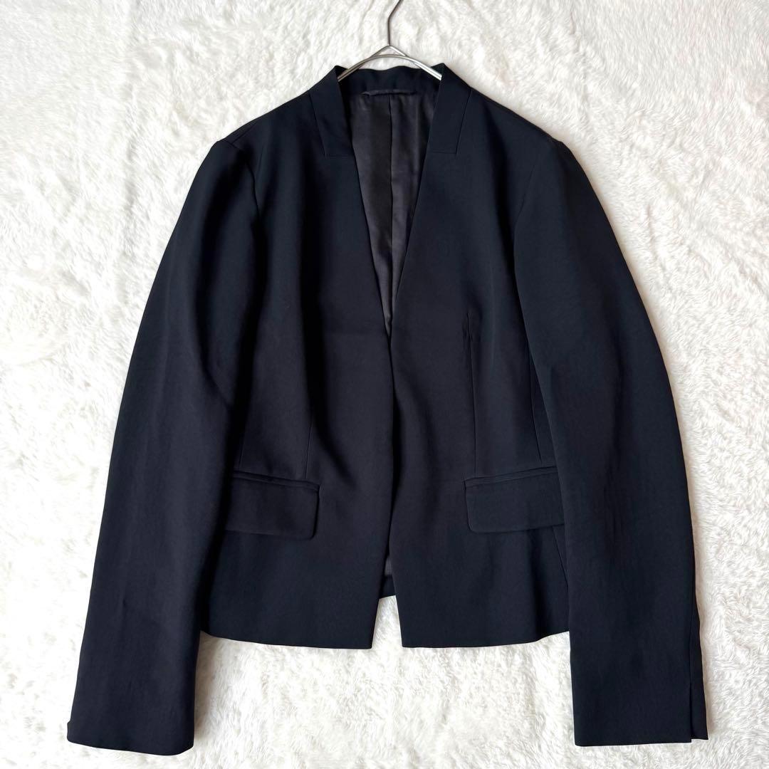 【美品】マッキントッシュロンドン　セットアップ　パンツスーツ　ノーカラー　36