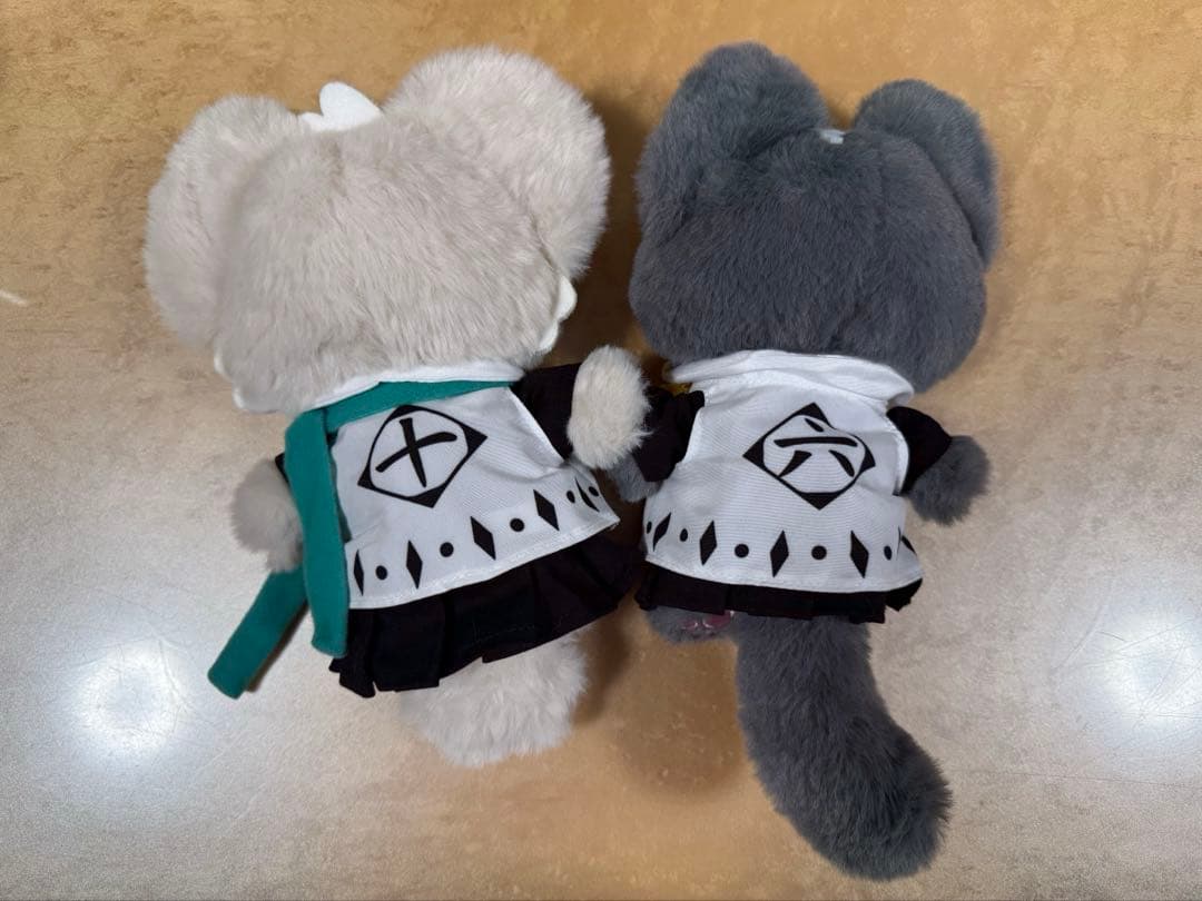 BLEACH　モフフサ　ぬいぐるみ　マスコット 日番谷冬獅郎　朽木白哉　セット