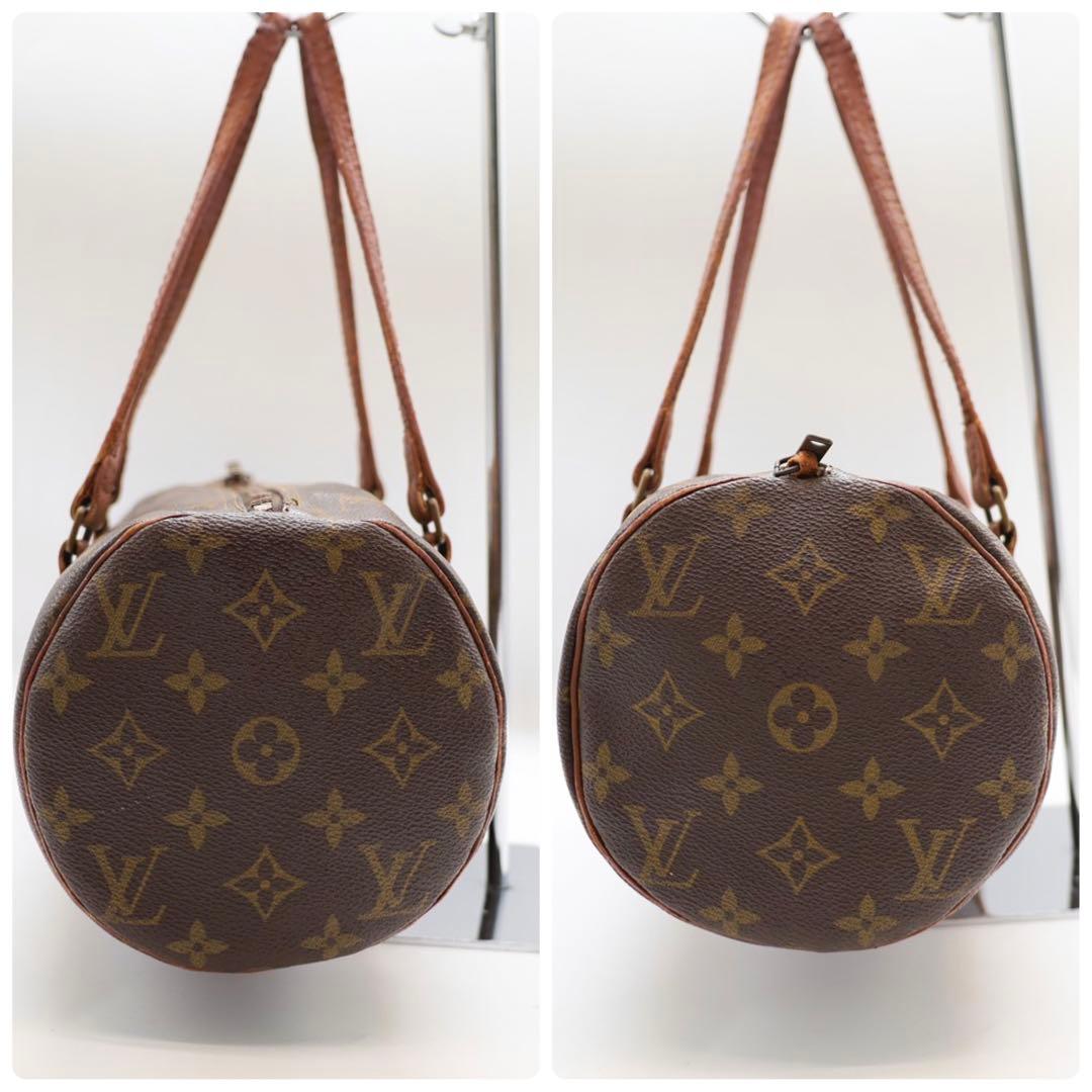 ルイヴィトン　パピヨン30 モノグラム　親子　ポーチ付き　ボストン