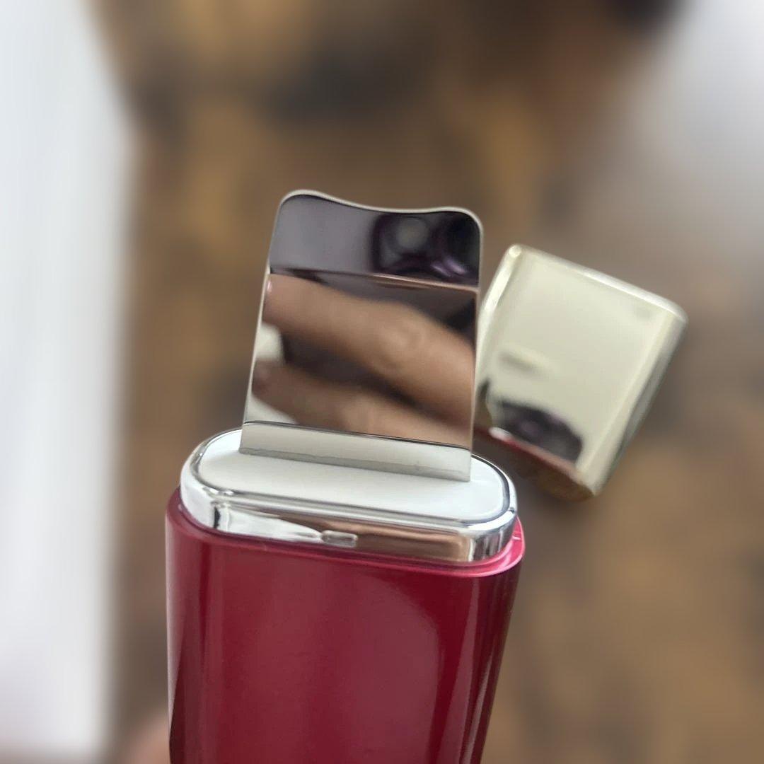 美顔器 ピンク 超音波洗浄機能付き