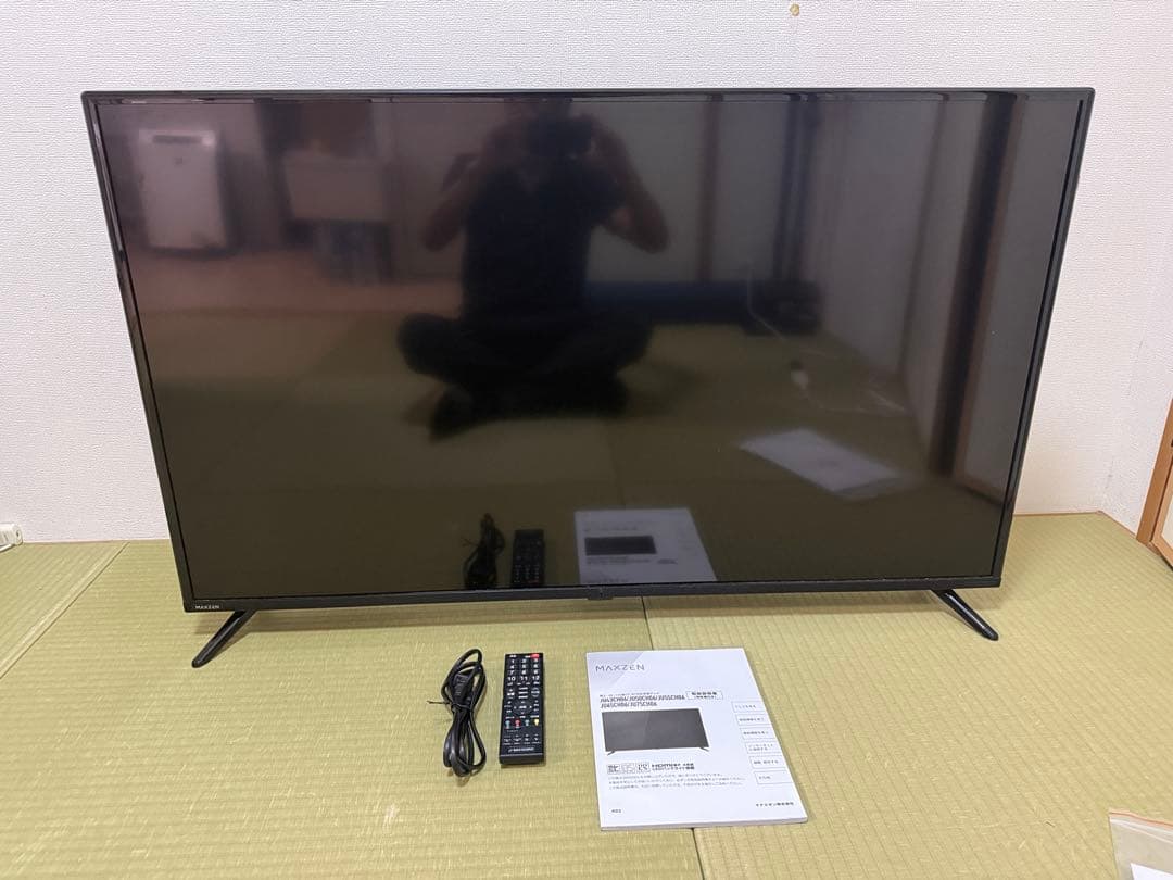 MAXZEN 50インチ 4K液晶テレビ JU50CH06 ジャンク 送料込み