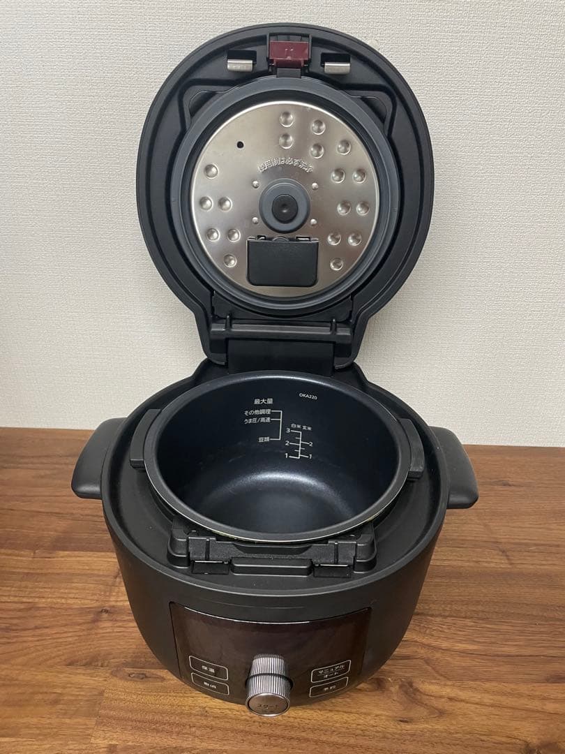 使用回数5回以下美品★TIGER 電気圧力鍋 COK-A220 KM 炊飯器機能