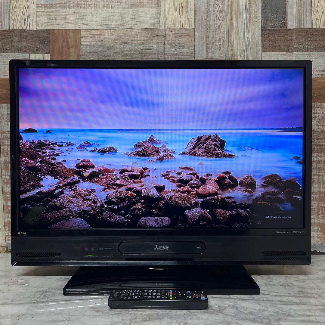 即日受渡❣️ 全国送料込三菱32型ブルーレイ＆HDD1TB録画一体型液晶テレビ