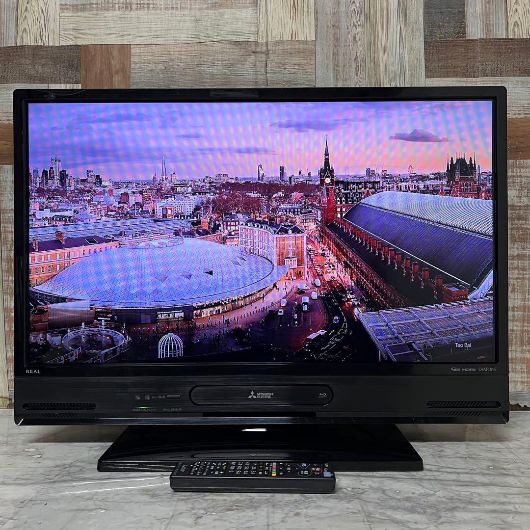 即日受渡❣️ 全国送料込三菱32型ブルーレイ＆HDD1TB録画一体型液晶テレビ