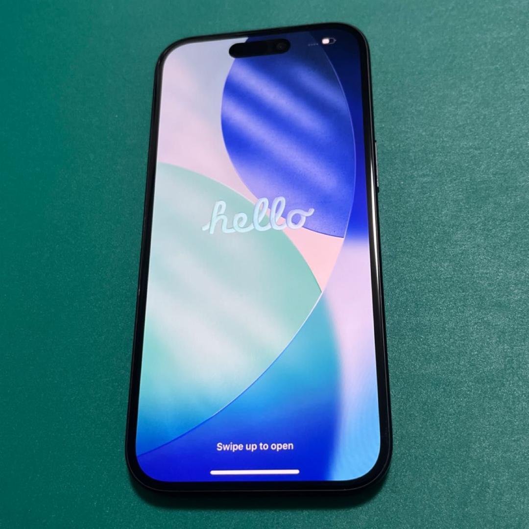 iPhone 15 ブラック 128 バッテリー100% ⑩