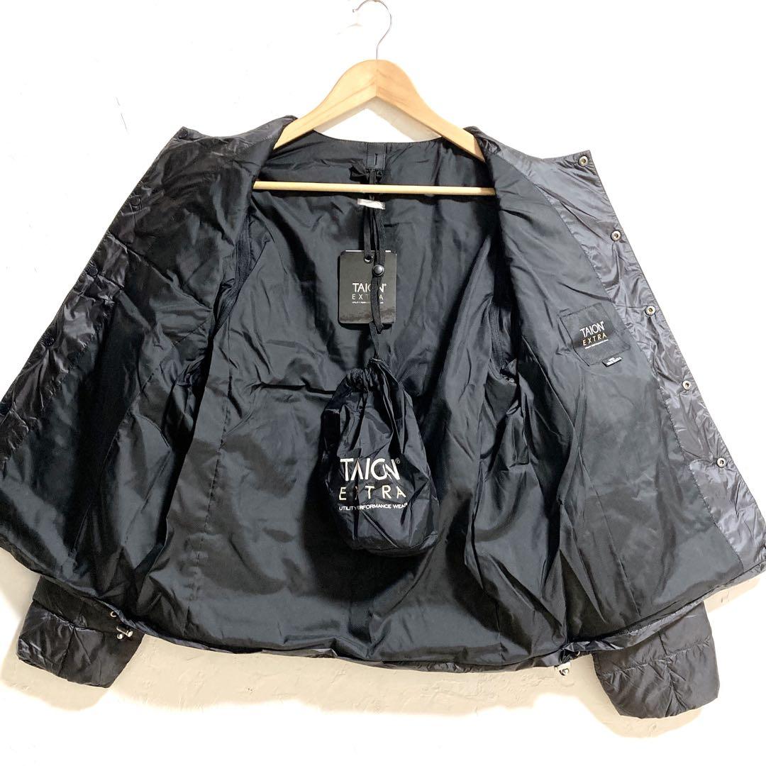【新品タグ 】TAION EXTRA ダウン 電熱　3way M ブラック