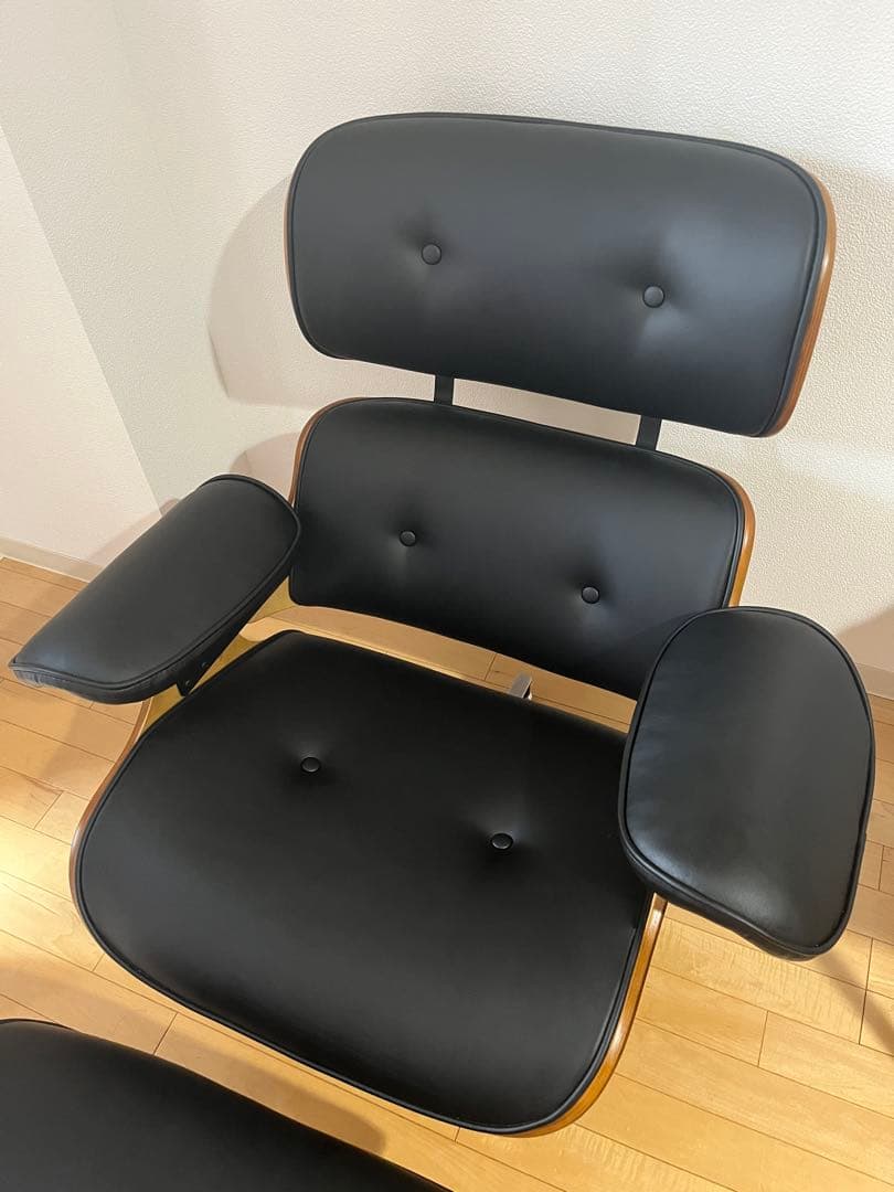 d*3様 イームズ リプロダクト ラウンジチェア アームチェア オットマン付き