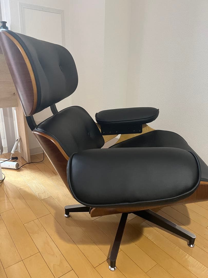 d*3様 イームズ リプロダクト ラウンジチェア アームチェア オットマン付き