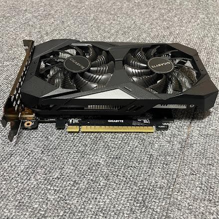正常動作品 GIGABYTE GTX1650 4GB 補助電源不要モデル