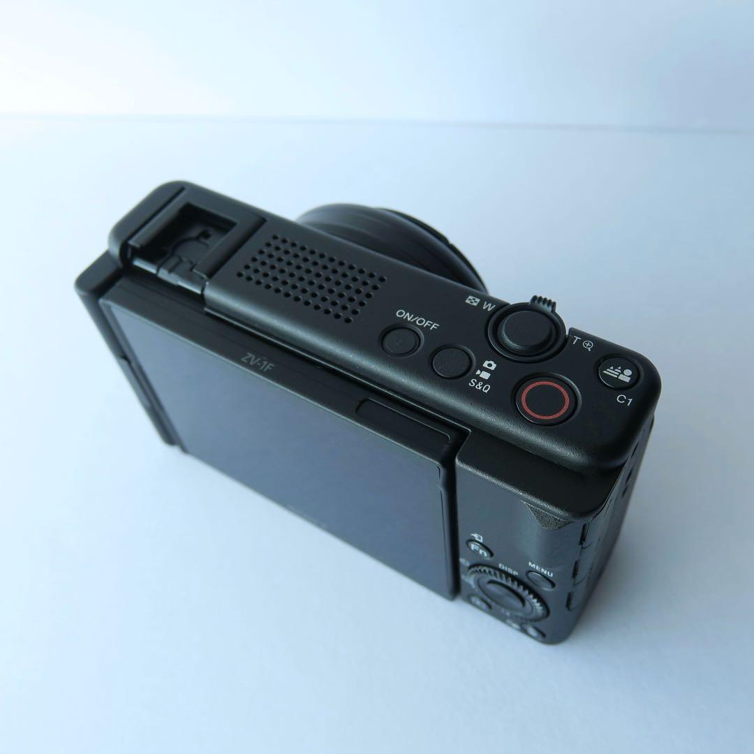 【2025年7月購入！極美品】SONY ZV-1F（ほぼ未使用）純正付属品完備