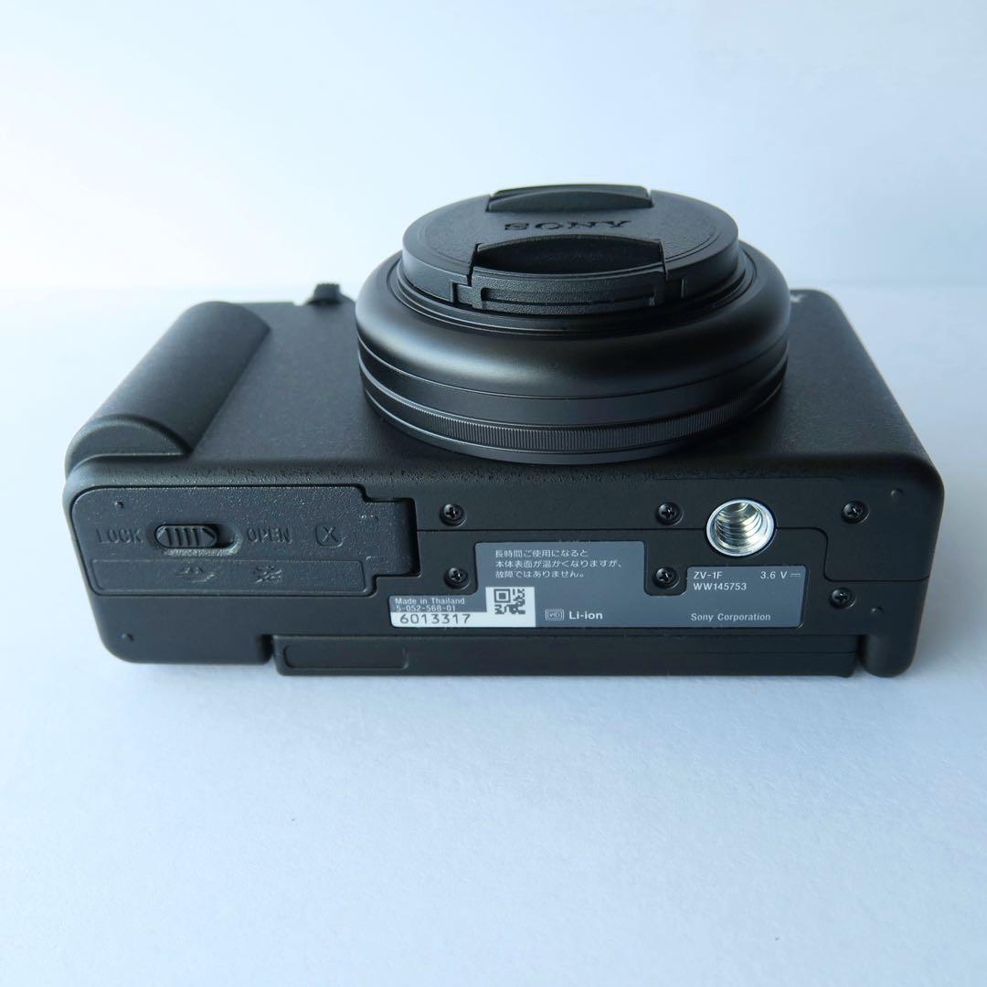 【2025年7月購入！極美品】SONY ZV-1F（ほぼ未使用）純正付属品完備