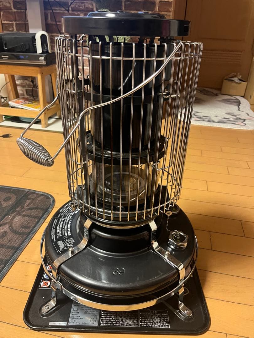 Aladdln BF3912 21年製 アラジンストーヴ　ガラス割　引き取り限定