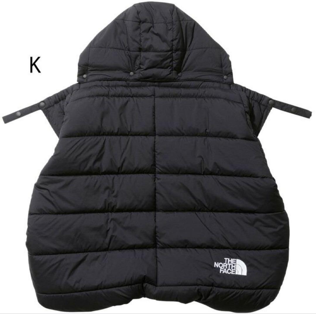 【新品未使用】ノースフェイス ベビーシェルブランケット BLACK 黒