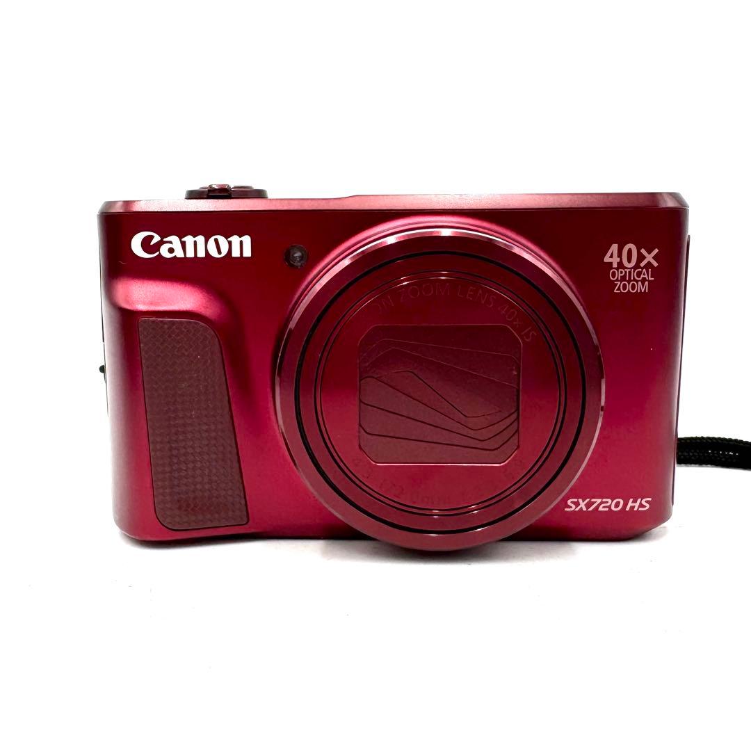 動作良好 Canon PowerShot SX720 HS レッド キャノン