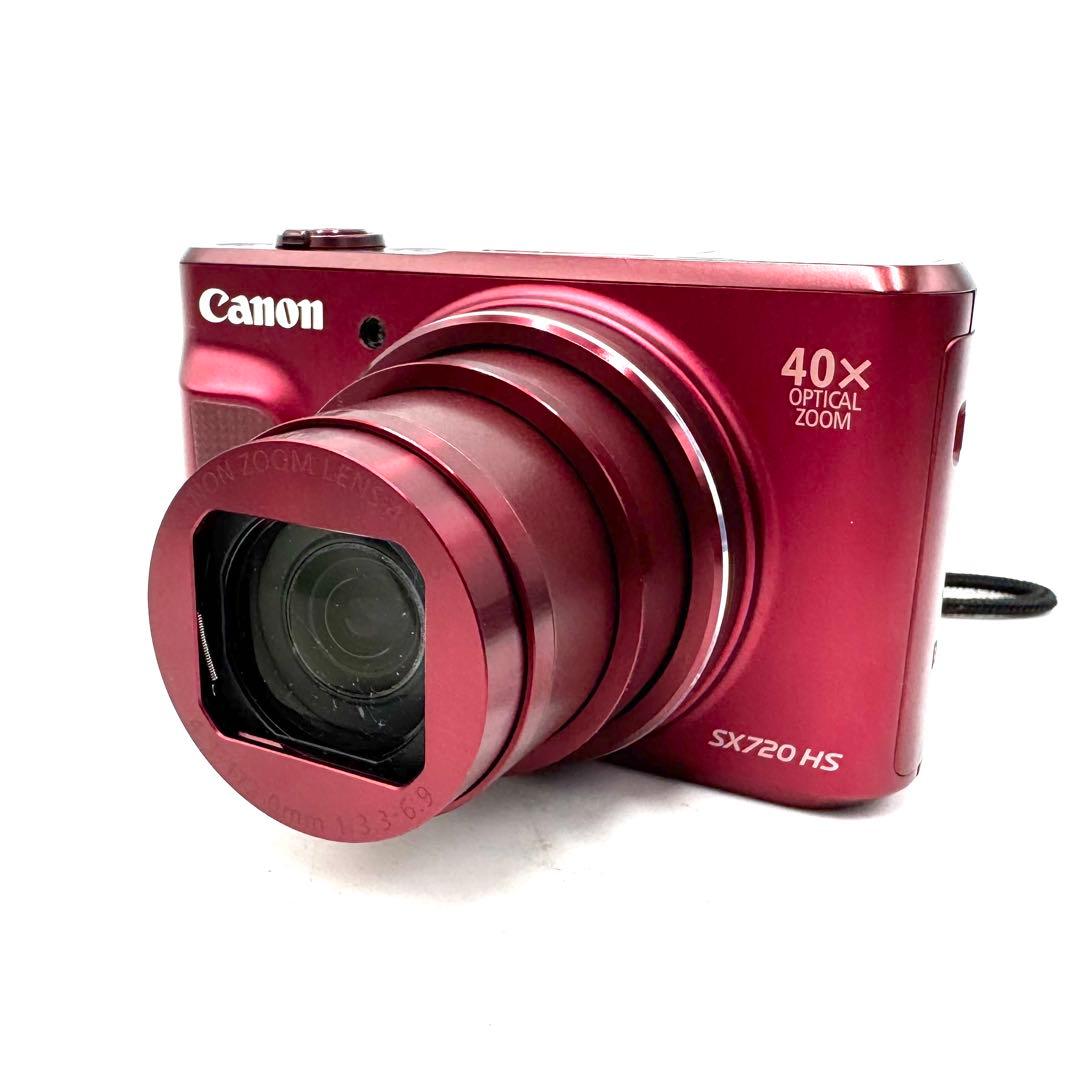 動作良好 Canon PowerShot SX720 HS レッド キャノン