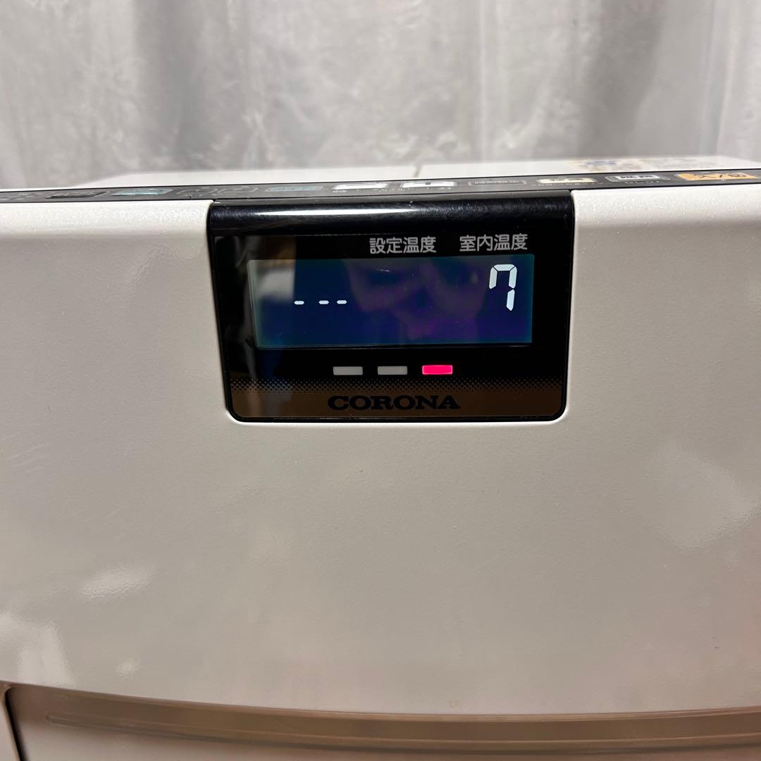 【極美品】コロナ 石油ファンヒーター FH-VX3619BYパールホワイト
